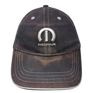 Mopar Slideback Baseball Cap Blue OS Embroidered Authentic Performance Gear
